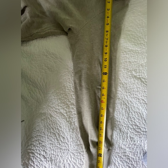 Mens Club Monaco Tan/Oatmeal Colout Full Zip Sweater Size XL - Picture 4 of 9